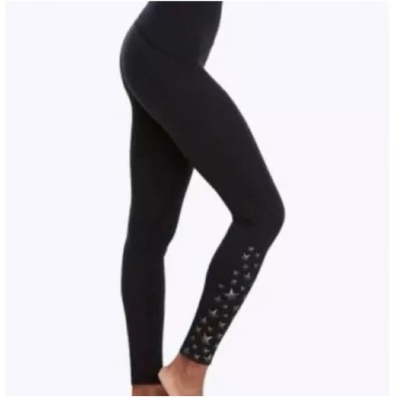 Spanx Black Leggings with Stars For Women Size 3X - Picture 1 of 12